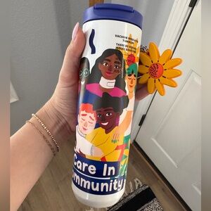 Starbucks 2024 Ananya Rao-Middleton Stainless Steel Tumbler 16oz